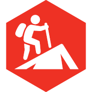 Elevation Gain Fundraising Badge